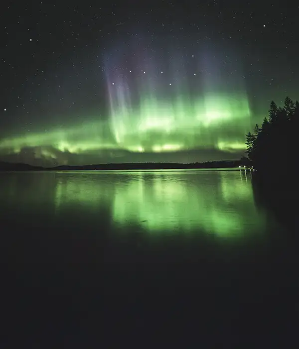 Tras las luces boreales