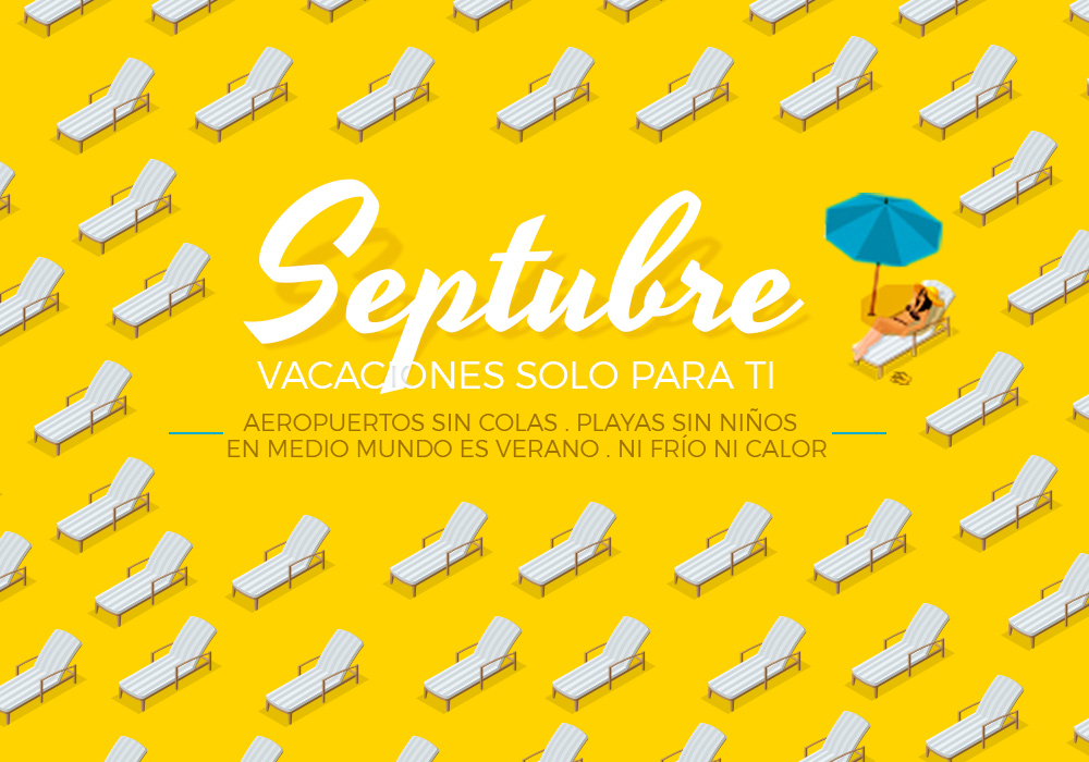 Septubre: 5 destinos para viajar en septiembre y octubre