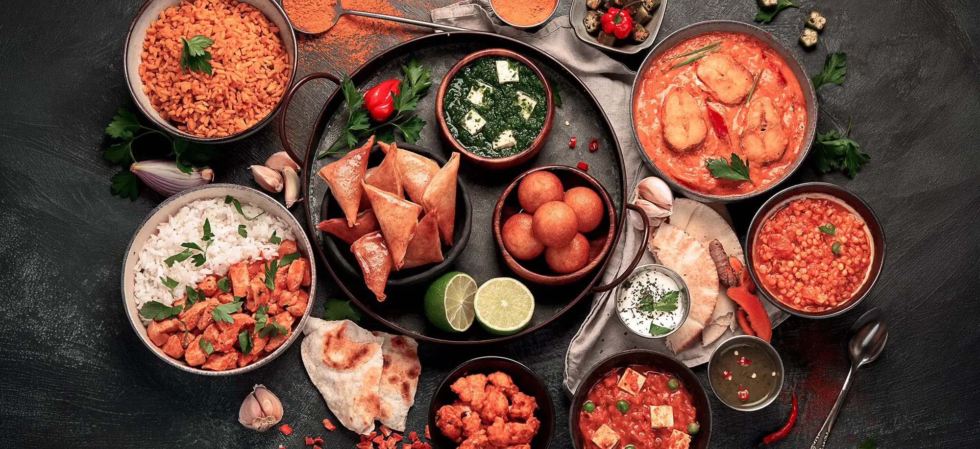 Comida típica de India