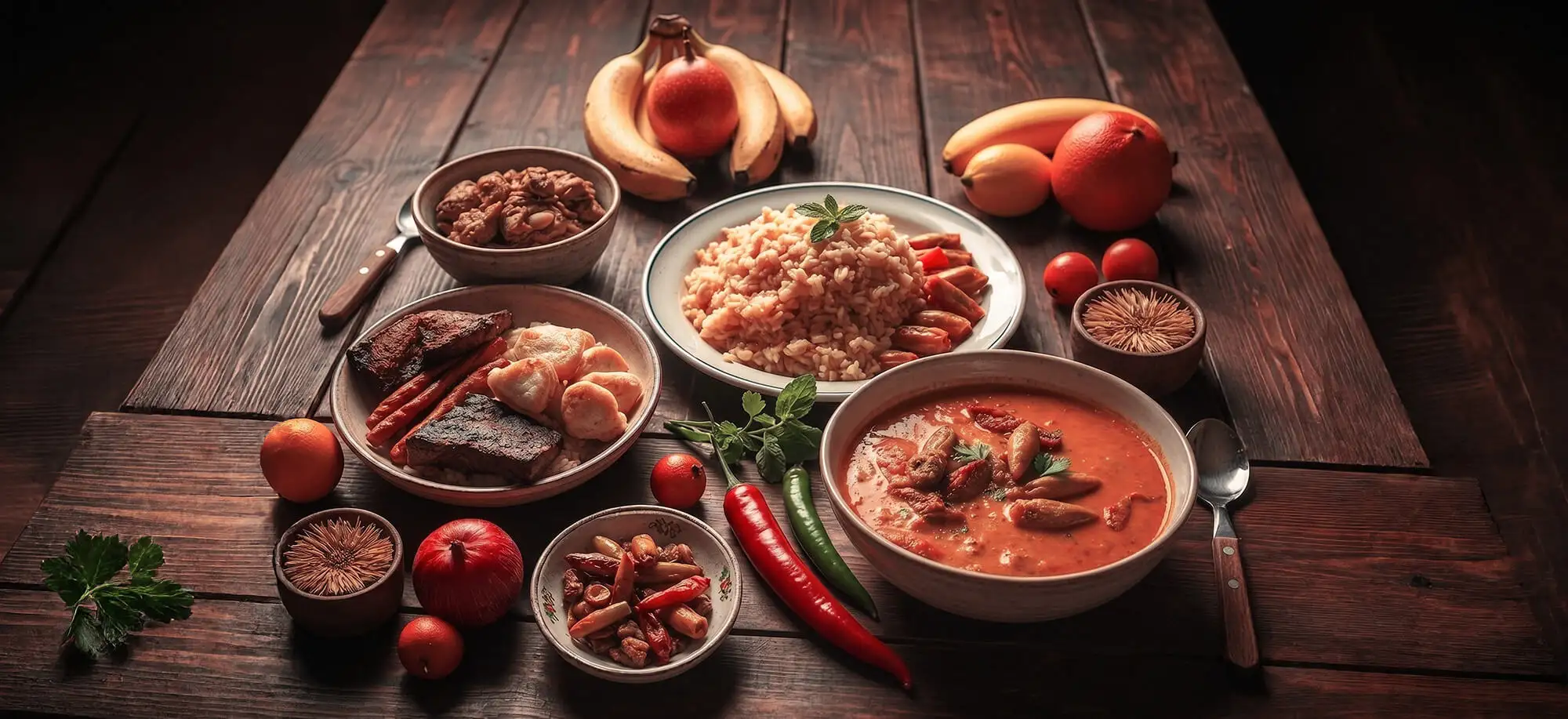 Comida típica de Santo Tomé y Príncipe