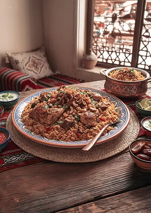 Comida típica de Emiratos Árabes