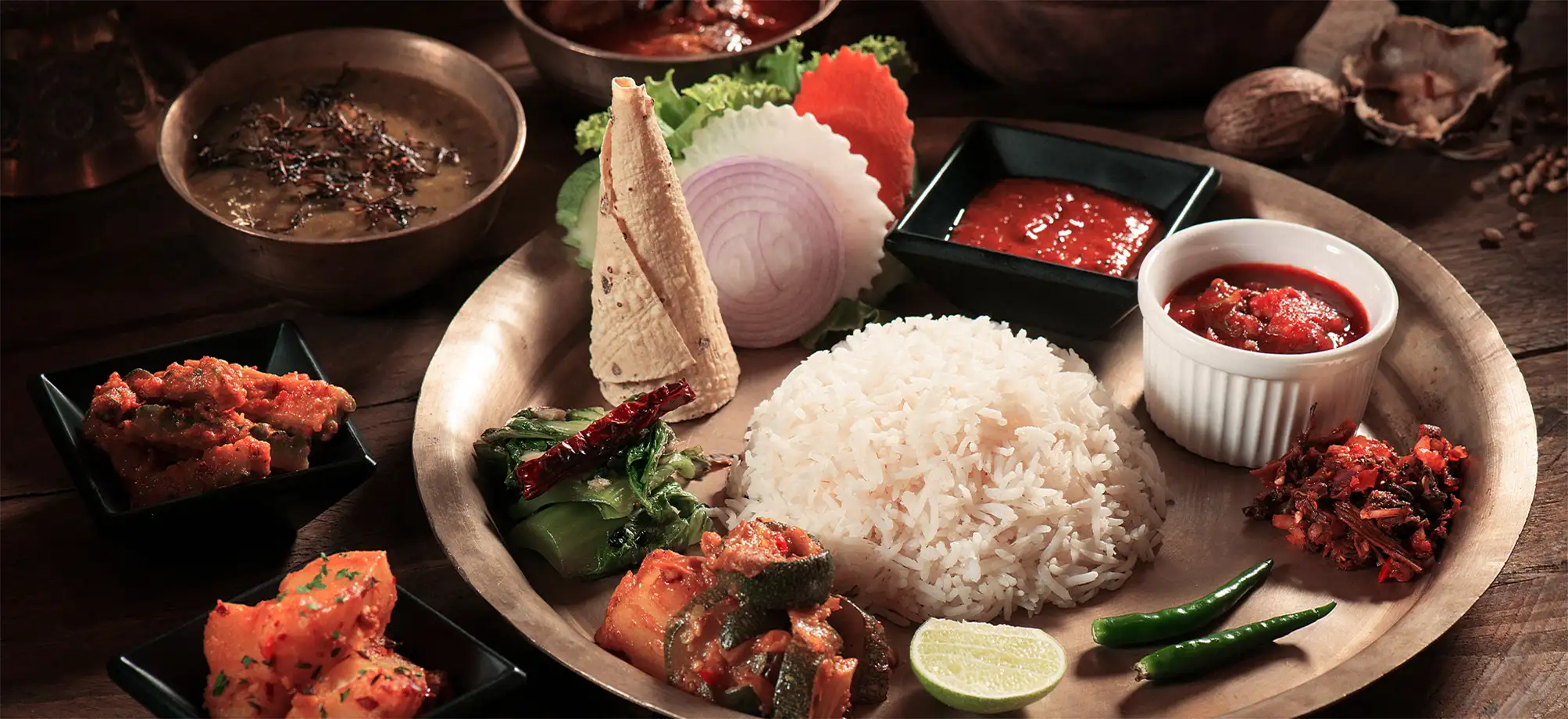 Comida típica de Nepal