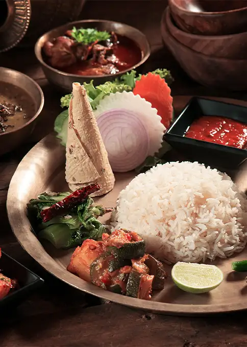 Comida típica de Nepal