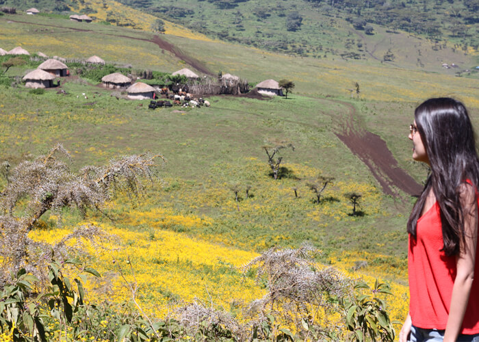 Safari en Serengeti con masais