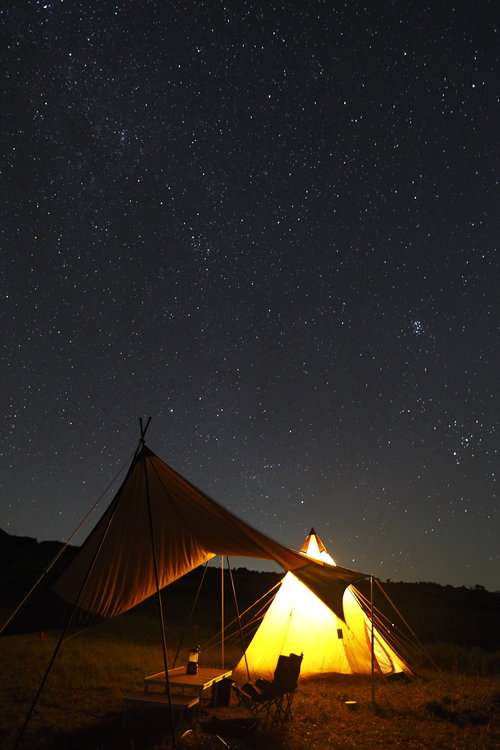 10. Dormir en plena sabana africana