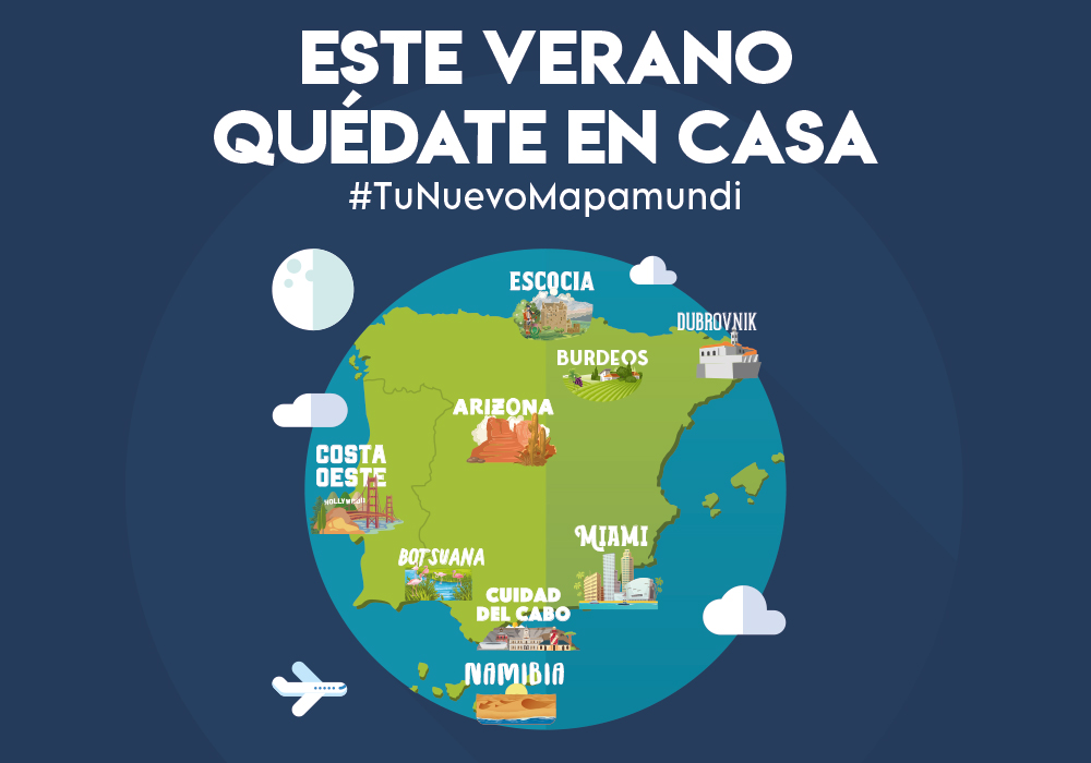 Desde África hasta Arizona sin salir de España: #TuNuevoMapamundi